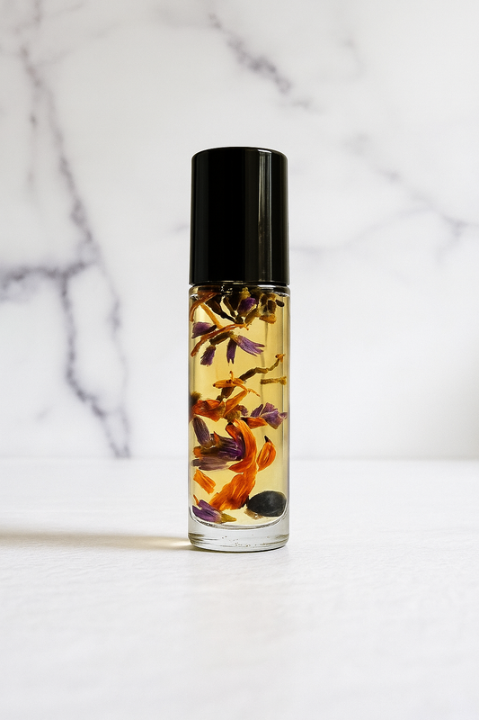 Essential Oil Crystal / Herb Roll-On– Botanical Ritual Blends